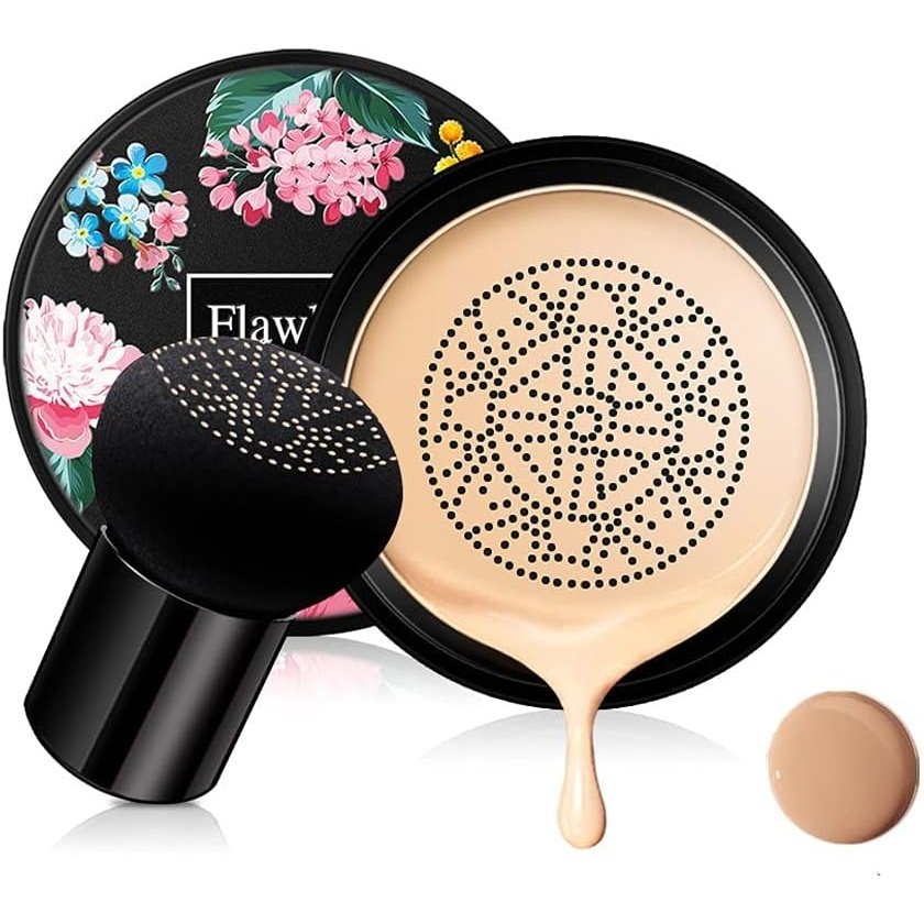 BB Mushroom Head Air Cushion CC Cream Foundation - Hydrating and Long-Lasting