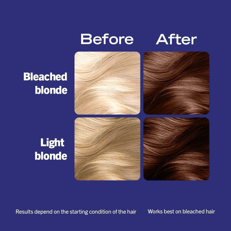 Schwarzkopf Intense Colour Urban Brown Hair Dye with Vibrancy Serum and Grey Coverage