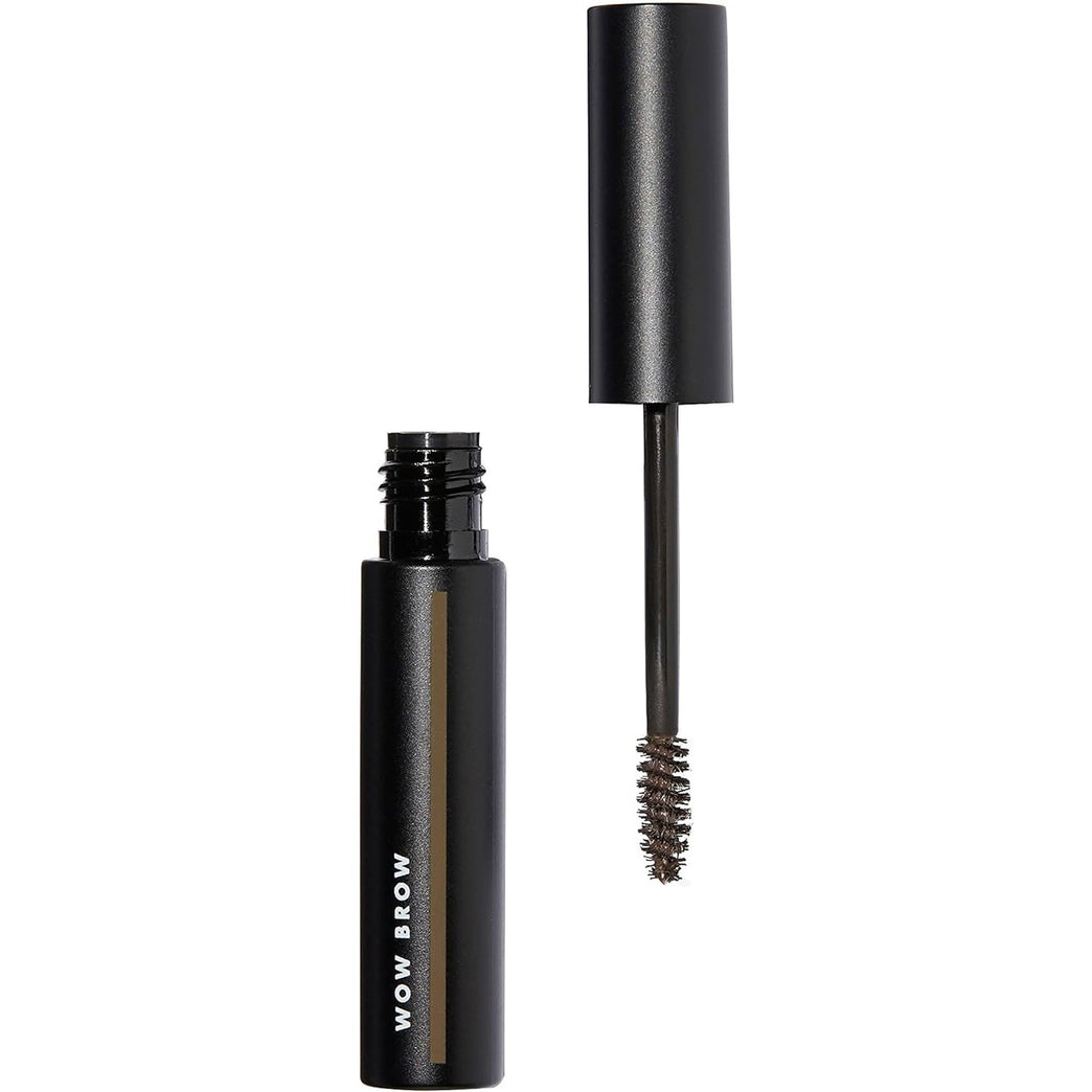 e.l.f. Wow Brow Gel, Volumizing, Buildable, Wax-Gel Hybrid, Creates Full, Voluminous-Looking Brows, Locks Brow Hairs In Place, Neutral Brown, Fiber Infused 3.5g