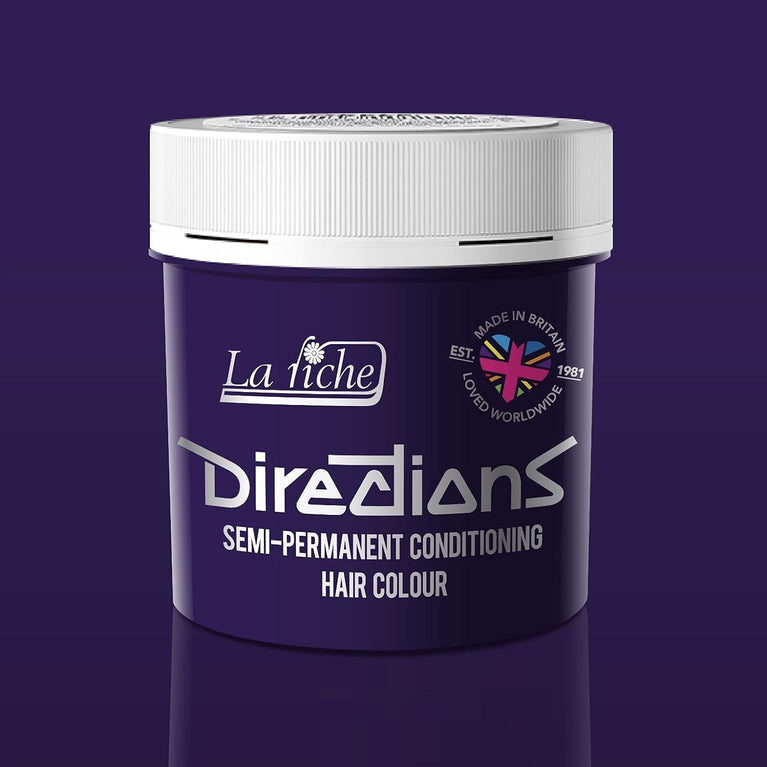 La Riche New La Riche Directions Semi-Permanent Hair Colour, 88 ml, Deep Purple