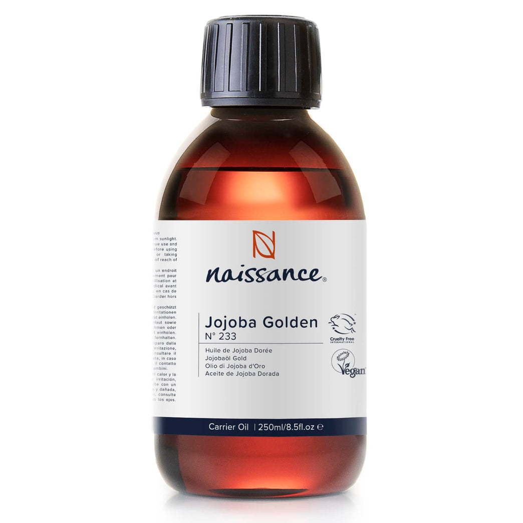 Golden Jojoba Oil - Natural Moisturiser for Skin, Hair, and Body