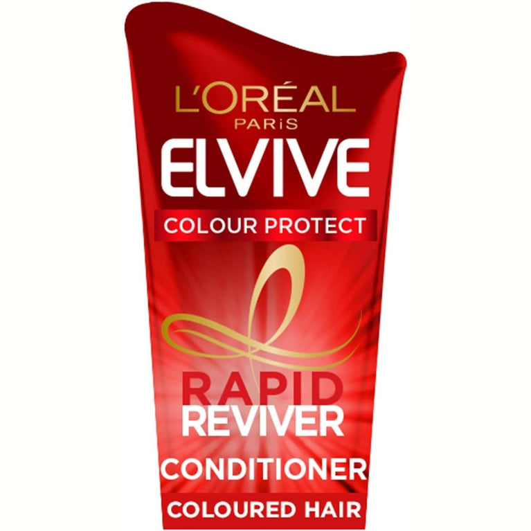 L’Oreal Elvive Colour Protect Rapid Reviver Hair Power Conditioner for Coloured Hair, 180 ml