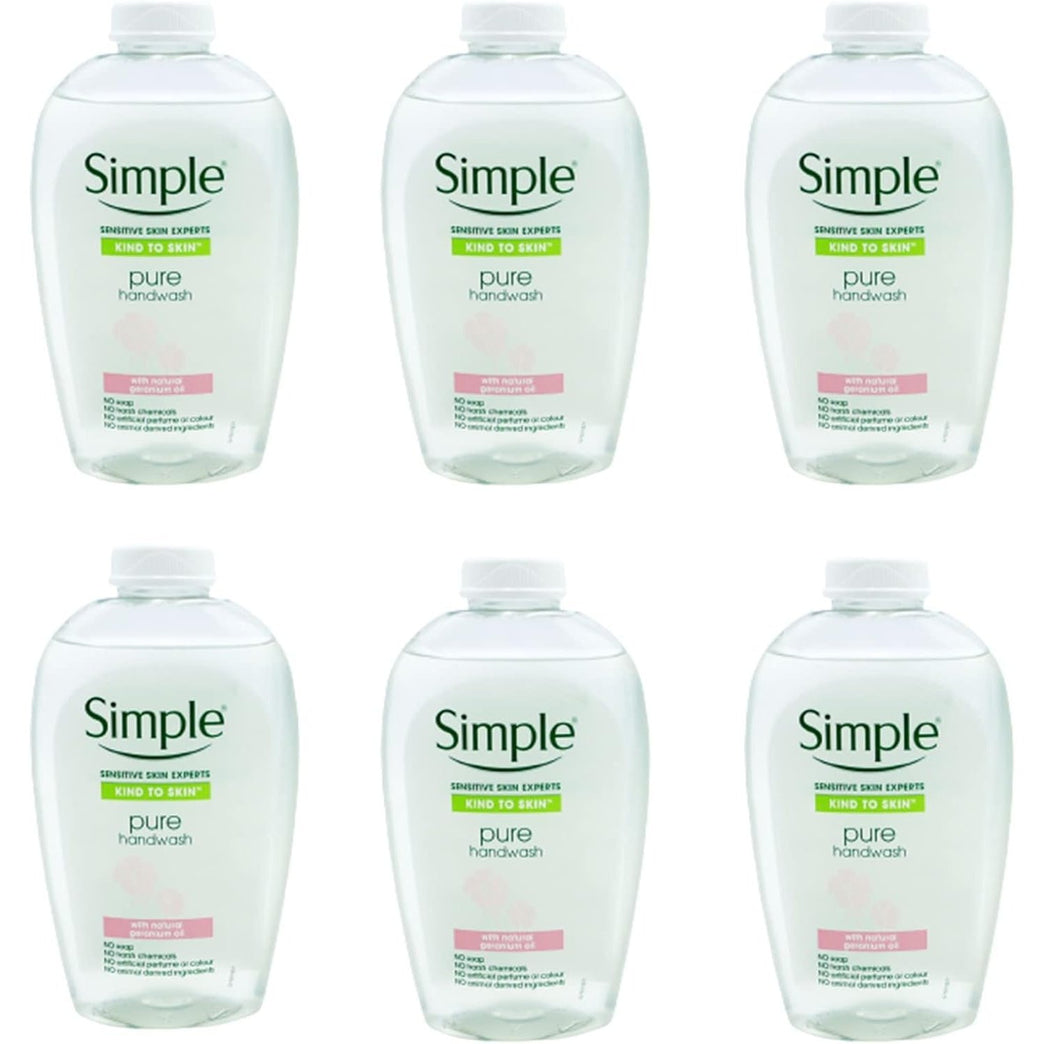 Gentle Nurturing Hand Wash 6 x 250 ml