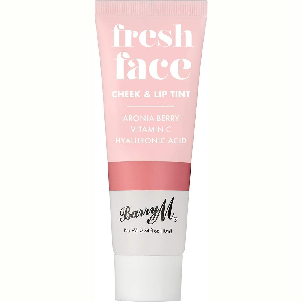 Barry M Cosmetics Summer Rose Cheek and Lip Tint for Radiant Glow, Blendable Formula, Vegan and Cruelty-Free, 1 Count, 10ml