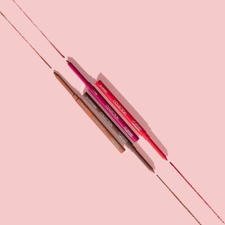 Collection Cosmetics Retractable Lip Liner, Full Coverage Lip Definer Pencil, Long-Lasting & Wear-Proof, Cappuccino, 4.2g