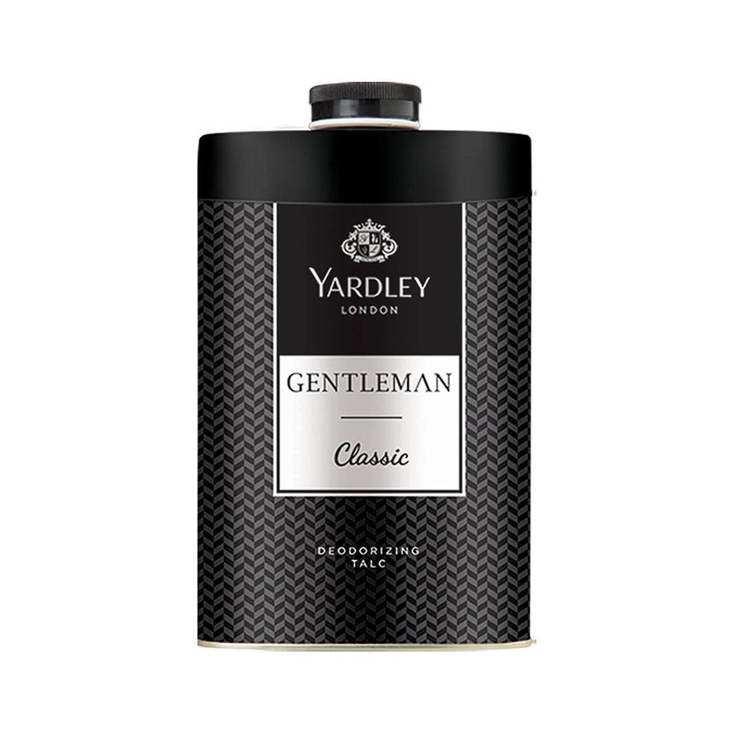 Yardley London Gentleman Classic Talcum Powder 250 g 8.8 oz, Masculine Fragrance
