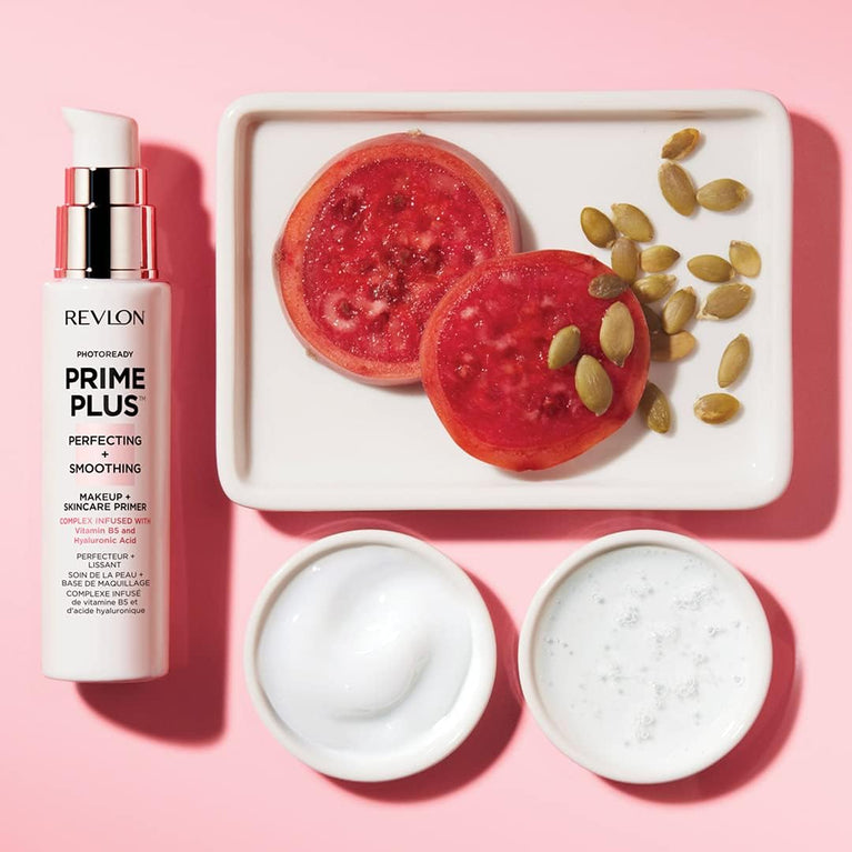 Revlon Ultimate Multitasking Prime Plus Primer with Skin Nourishment & Hydration, Vitamin B5 & Hyaluronic Acid Infused, EWG Certified, 30ml