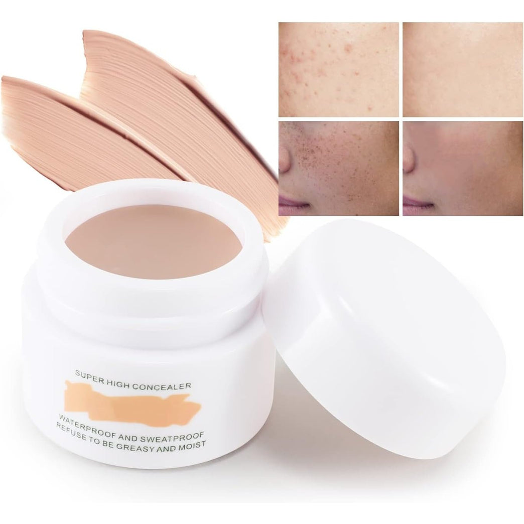 Boobeen Full Coverage Concealer Cream - Natural and Beige Shades for Covering Imperfections