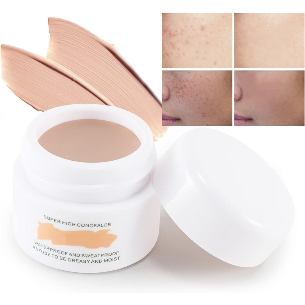 Boobeen Dual-Shade High Coverage Concealer - Perfect for Imperfection Coverage in Natural and Beige Tones