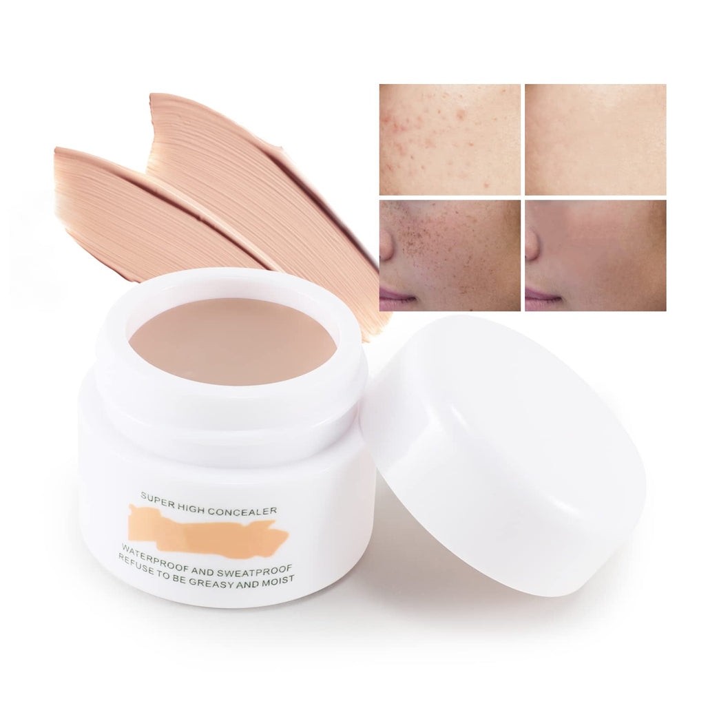 Boobeen Full Coverage Concealer Cream - Natural and Beige Shades for Covering Imperfections