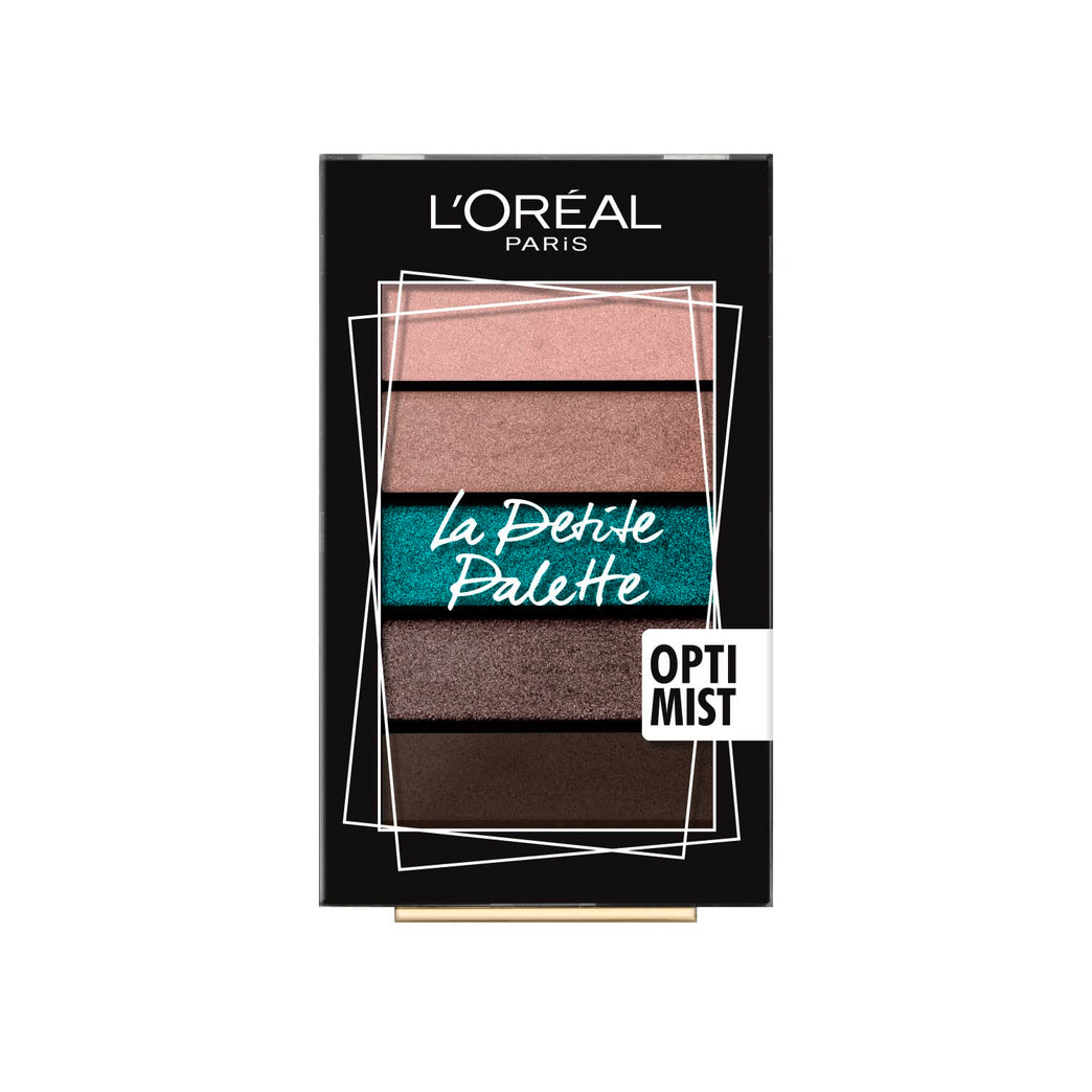 L'Oreal Paris Compact Eyeshadow Palette 03 Optimist - Maxi-Colour Impact in Mini Size