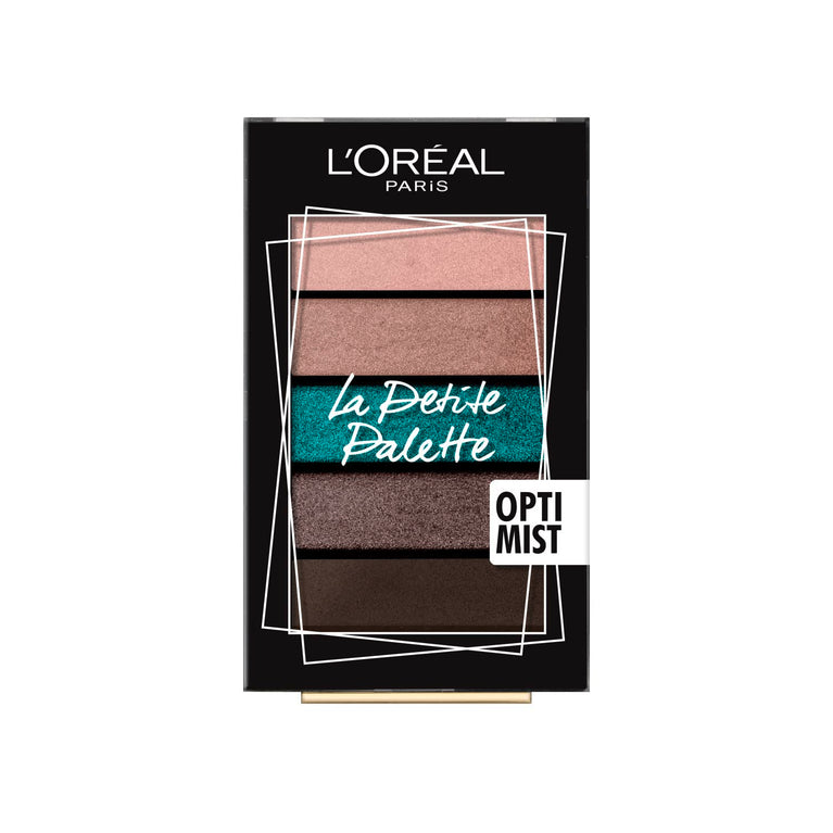 L'Oreal Paris Compact Eyeshadow Palette 03 Optimist - Maxi-Colour Impact in Mini Size