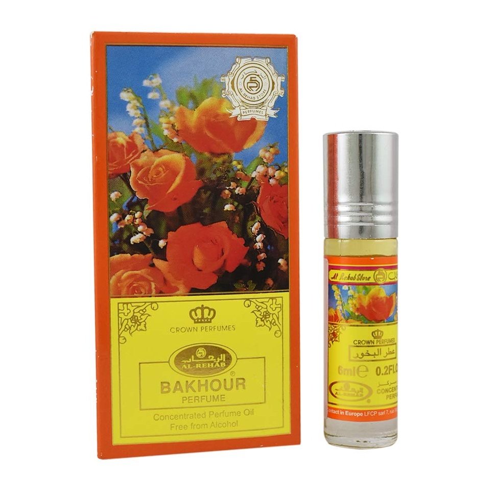 Bakhoor Perfume Oil - 6ml by Al Rehab: Enchanting Fragrance for Women
