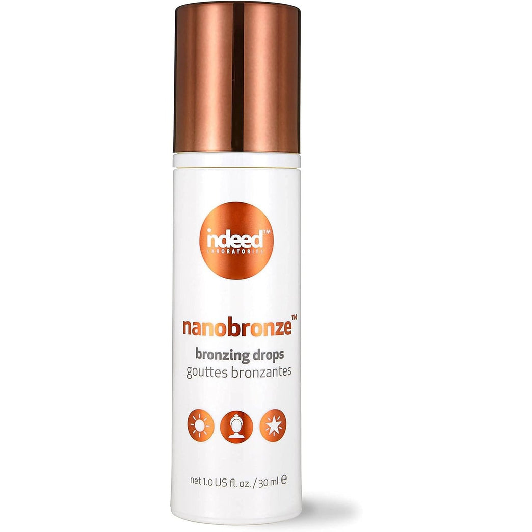 Indeed Labs 30ml Nanobronze Bronzing Drops - Your Customizable, Natural Tan and Radiance Enhancer