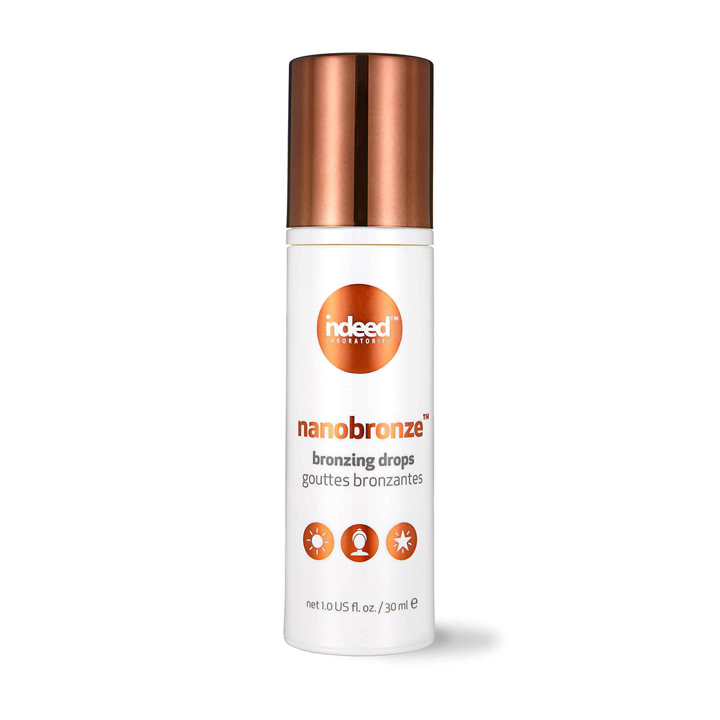 Indeed Labs 30ml Nanobronze Bronzing Drops - Your Customizable, Natural Tan and Radiance Enhancer