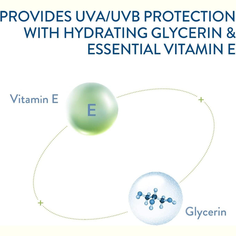 Cetaphil 2-in-1 Nourishing Face Moisturiser with Glycerin, Vitamin E, and SPF 50+