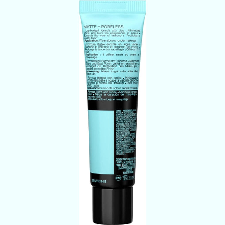 Maybelline Shine Control Matte Primer - Pore Minimizing and Long-lasting Gel Cream