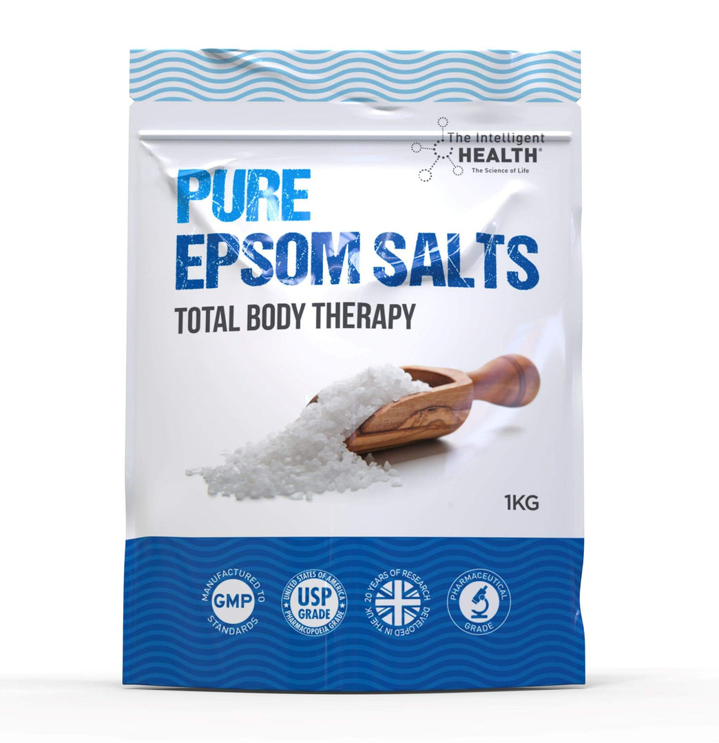Pure Epsom Salts for Relaxation and Recovery | 100% Vegan and Cruelty-Free (1 kg)
