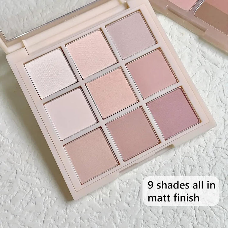 Supreme Matte Eyeshadow Palette for Women - Waterproof, Highly Pigmented, Blendable Nude Eye Shadows in Warm Tones