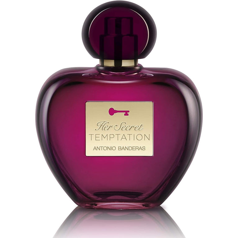 Antonio Banderas Her Secret Temptation Eau de Toilette for Women - Oriental and Sweet Notes - 50 ml