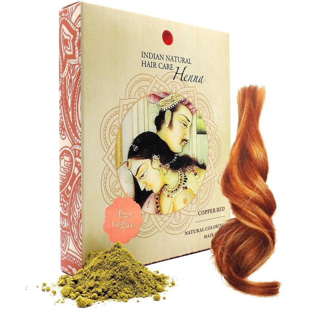 Henna Powder - Red Hair Dye - Fresh and Pure Organic - 7 ounce - Indian Natural Hair Care