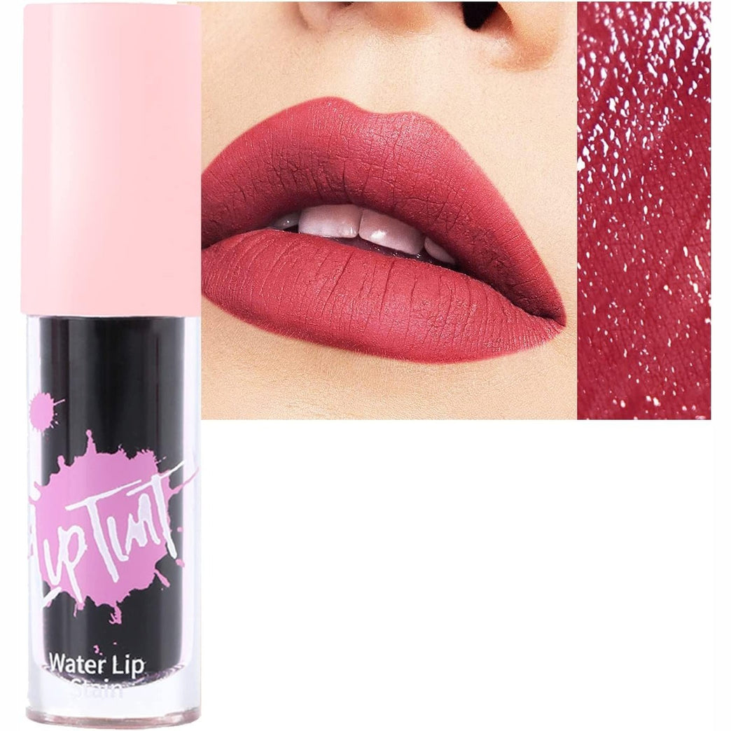 2-in-1 Hydrating Lip & Cheek Tint Stain - Waterproof, Long Lasting, Highly Pigmented and Quick Drying - Non-Sticky Lip Stain with Smooth Application