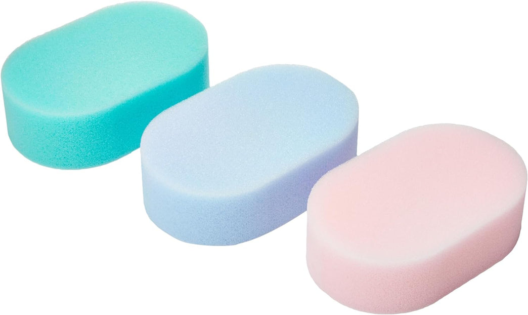 Upgrade Your Bathing Experience with Meridiana Standard Bath Sponge Triple Pack