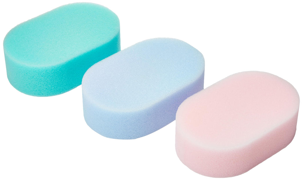 Upgrade Your Bathing Experience with Meridiana Standard Bath Sponge Triple Pack