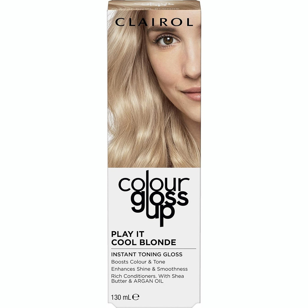 Clairol Colour Gloss Up Play It Cool Blonde Conditioner, 130ml