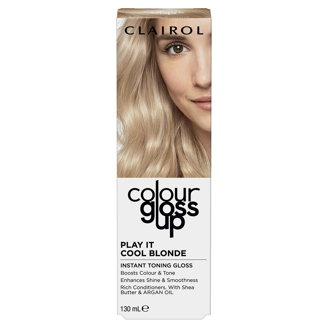 Clairol Colour Gloss Up Play It Cool Blonde Conditioner, 130ml