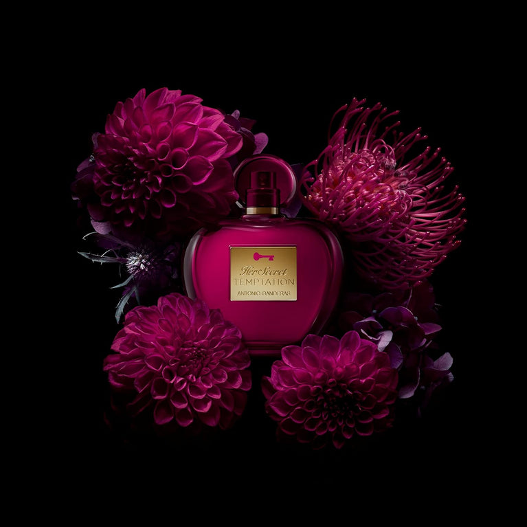 Antonio Banderas Her Secret Temptation Eau de Toilette for Women - Oriental and Sweet Notes - 50 ml