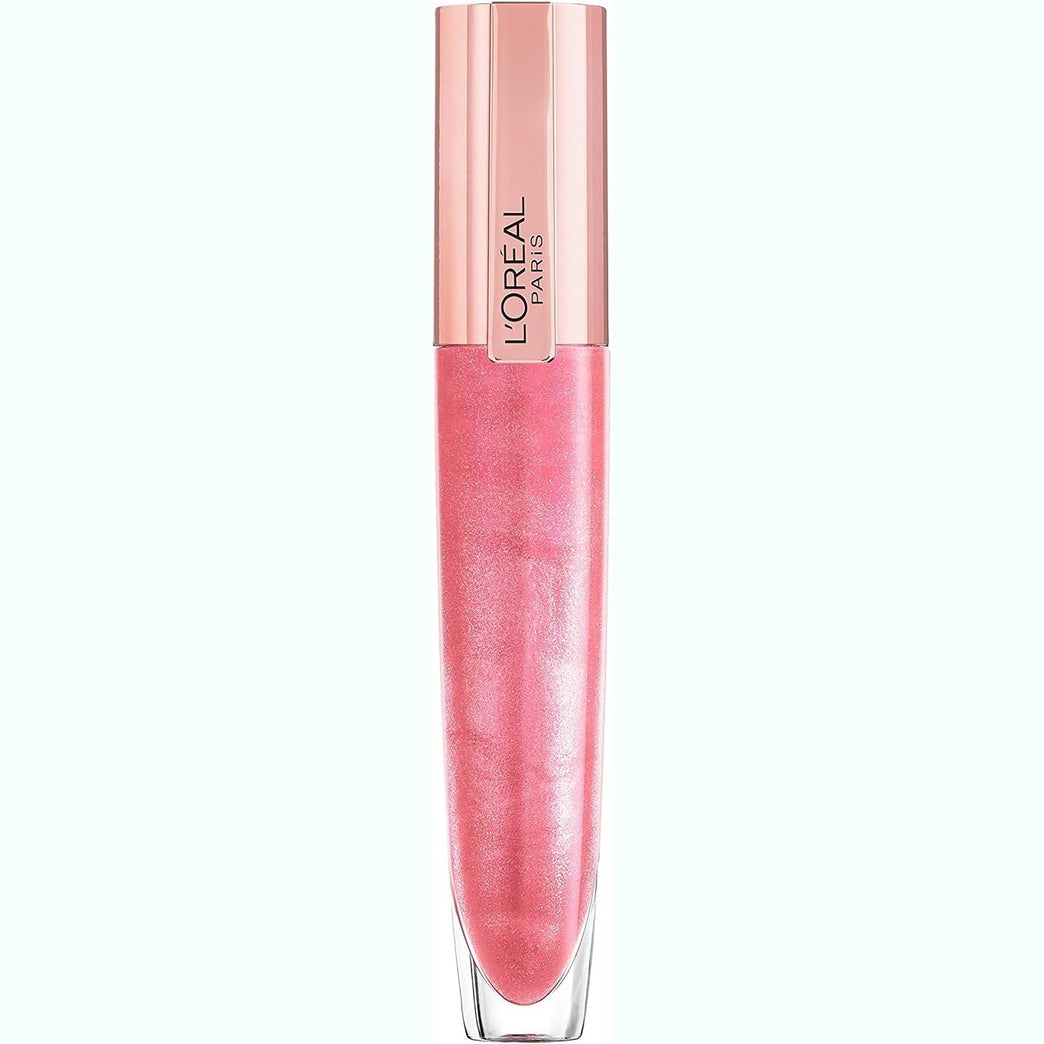 L'Oréal Paris Glow Paradise Hydrating Lip Gloss, Plumping with Hyaluronic Acid and Collagen Complex, Long-lasting Shine in 406 I Amplify Shade