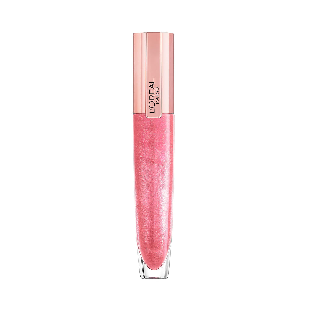 L'Oréal Paris Glow Paradise Hydrating Lip Gloss, Plumping with Hyaluronic Acid and Collagen Complex, Long-lasting Shine in 406 I Amplify Shade