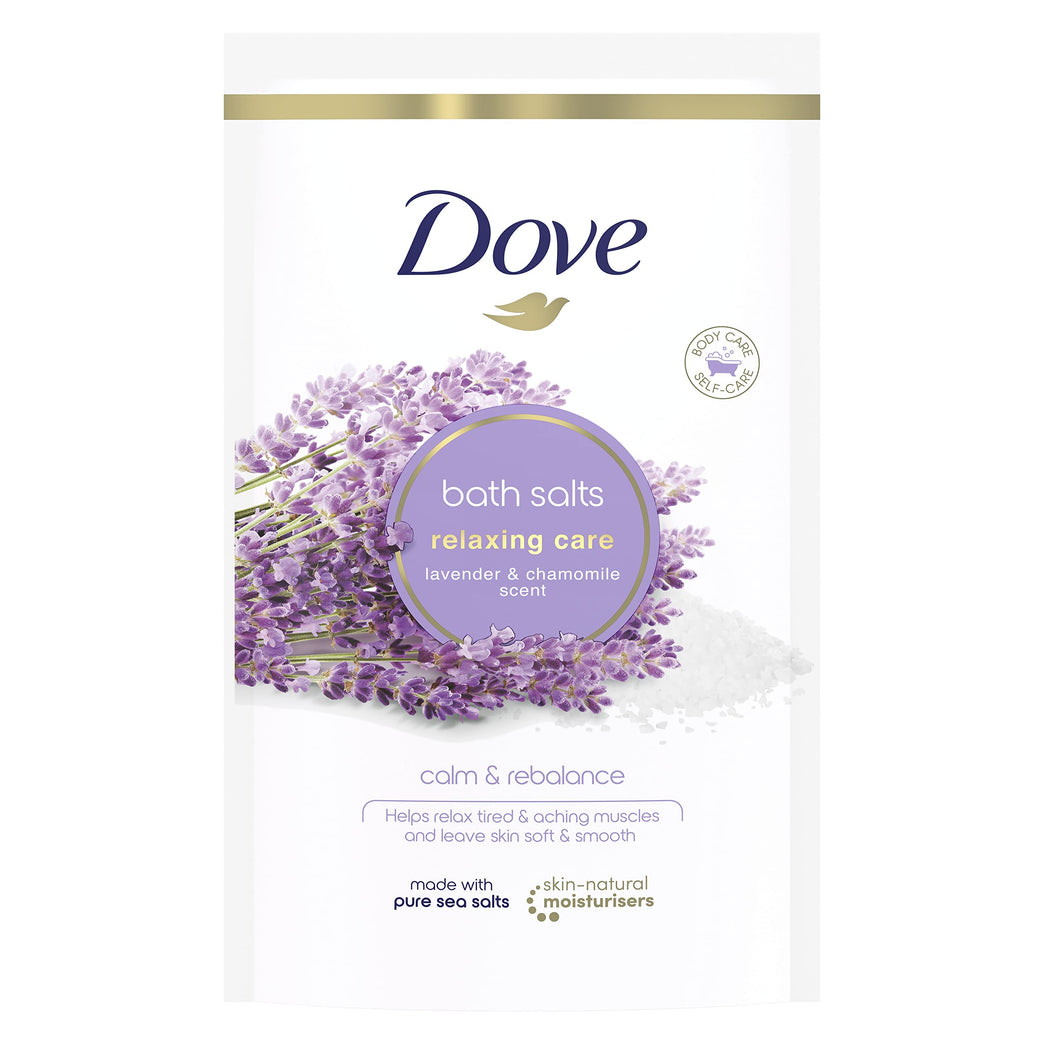 Dove Lavender & Chamomile Relaxing Care Bath Salts - 900g