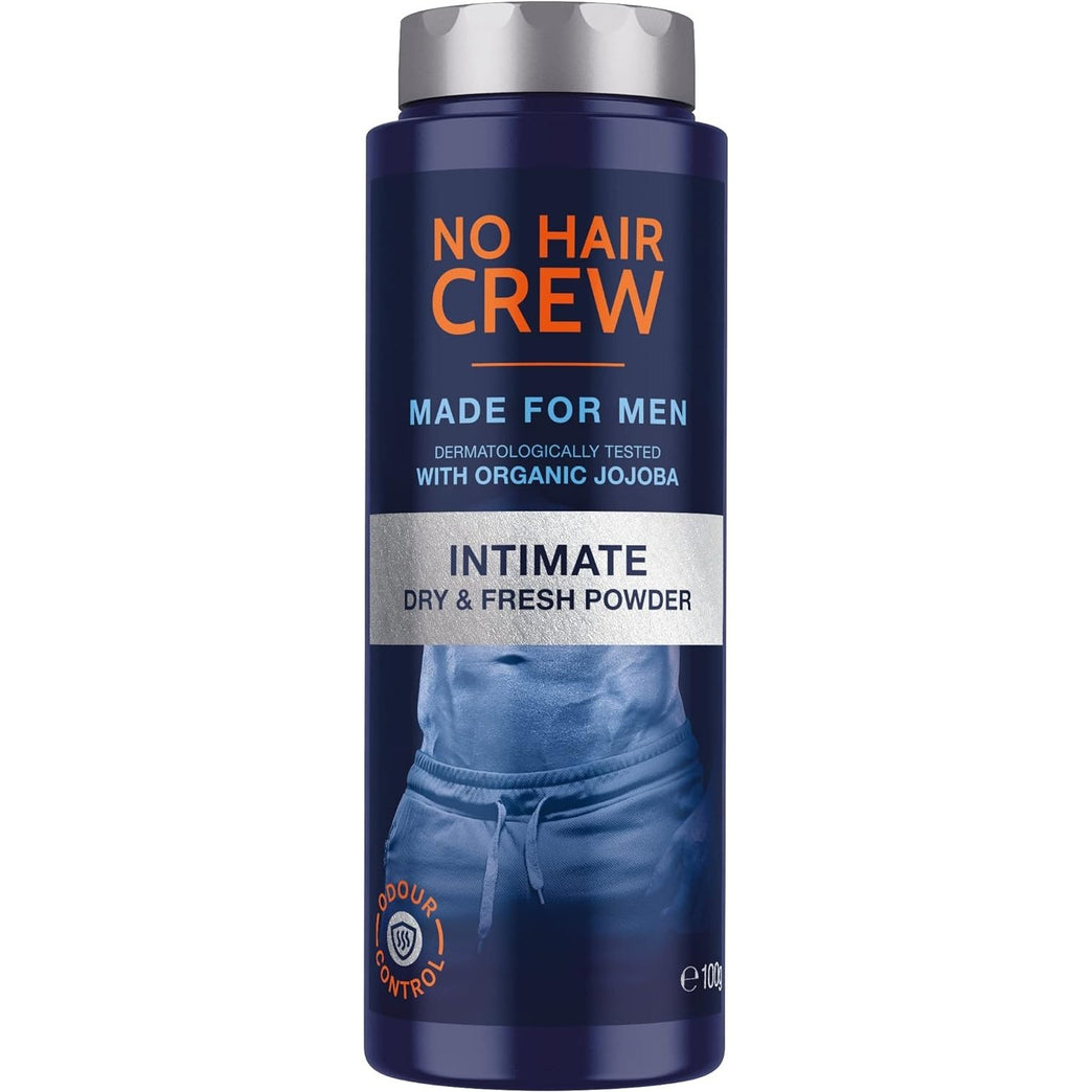 NO HAIR CREW Intimate Dry & Fresh Powder for Men - 100g