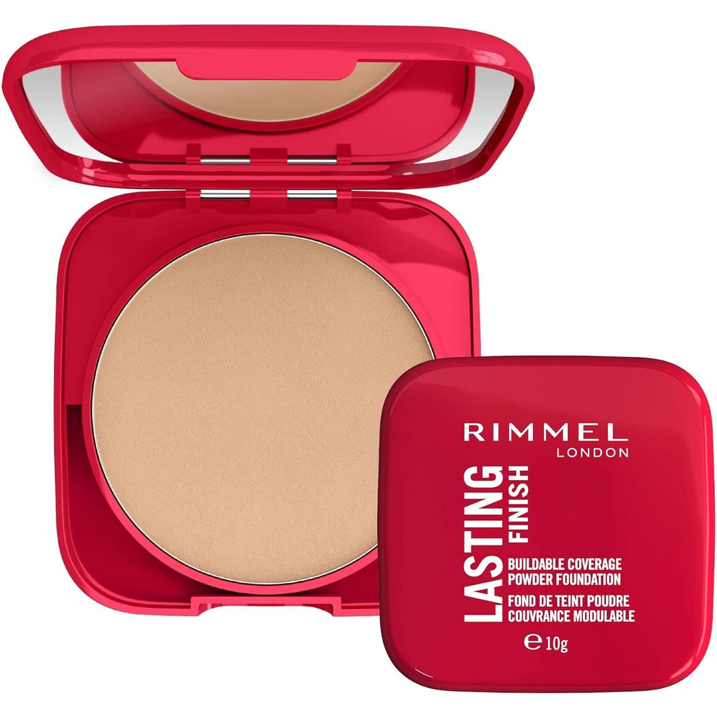 Rimmel London 001 Fair Porcelain Lightweight Compact Foundation with Long-lasting Coverage, 7g