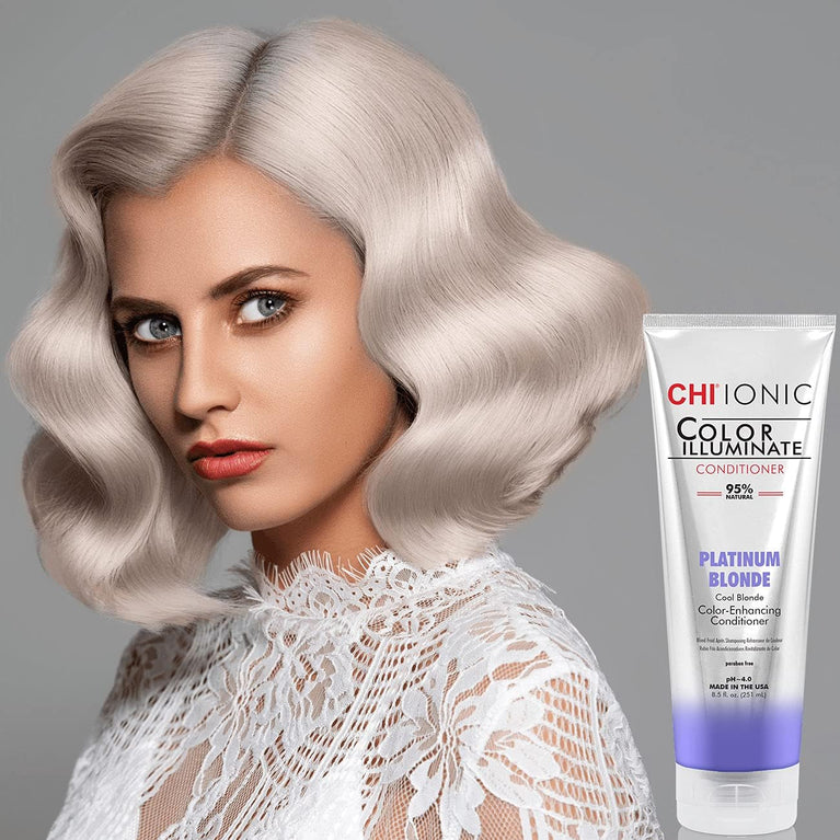 CHI Violet Platinum Blonde Color Enhancing Conditioner, 251 ml