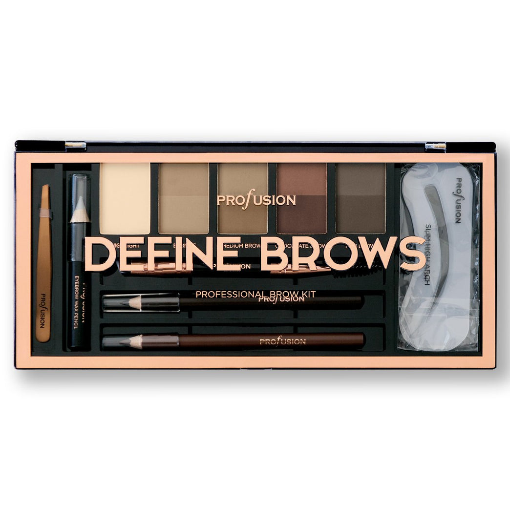 Profusion Cosmetics - Define Brows Professional Brow Kit