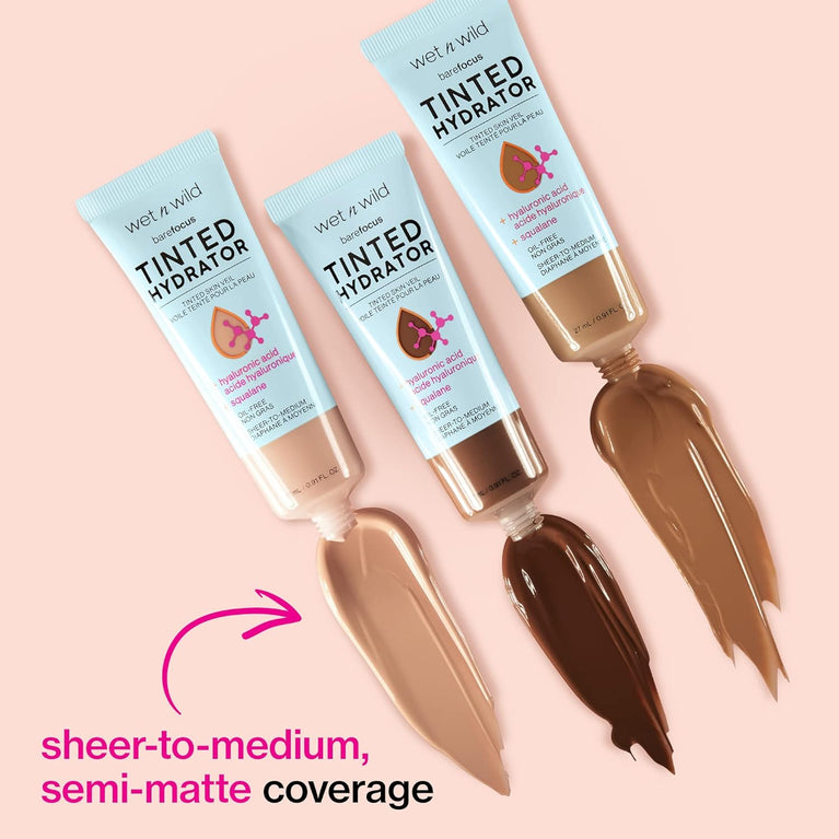 Wet 'n' Wild Hydrating Tinted Moisturizer with Buildable Coverage and Semi-Matte Finish