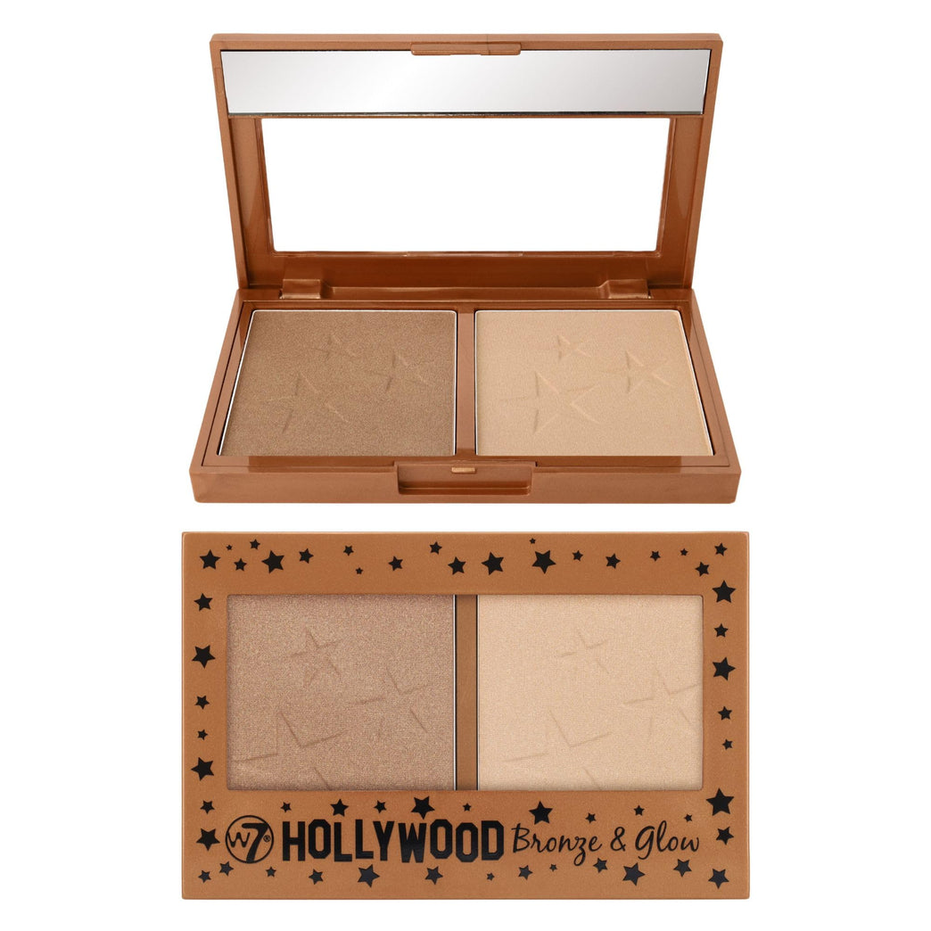 All-Day Radiant Glow Kit - Professional Vegan Bronzer and Highlighter Duo