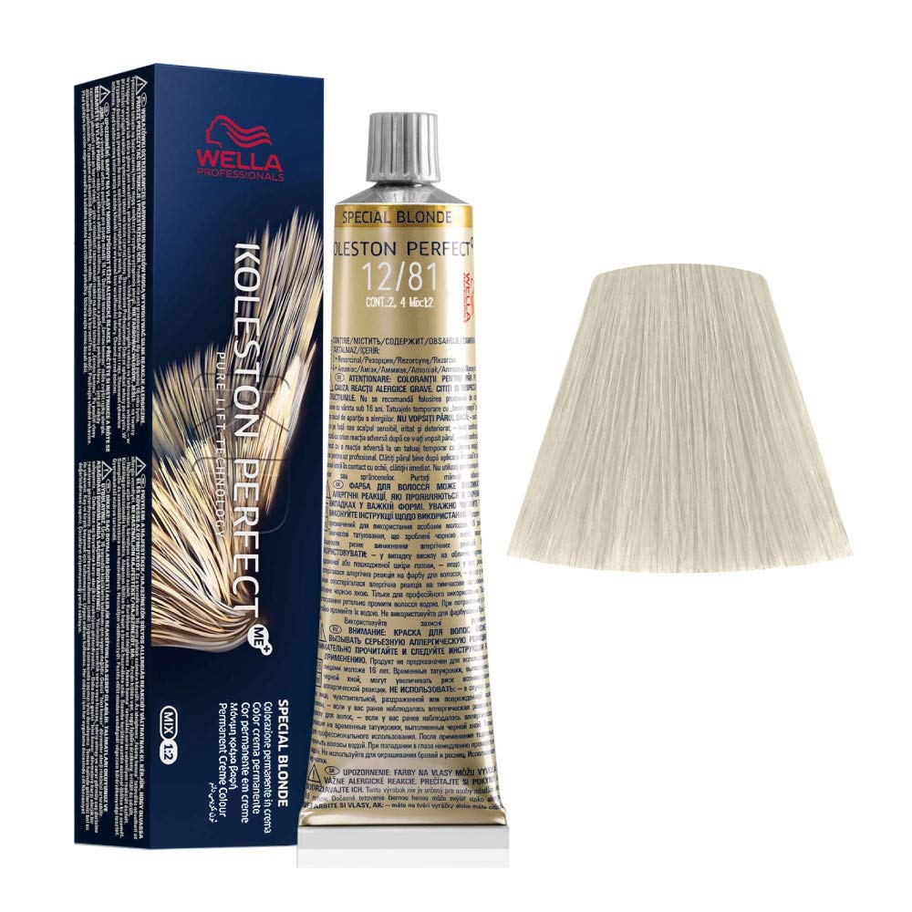 Wella koleston me+ 60ml, Shade 12/81