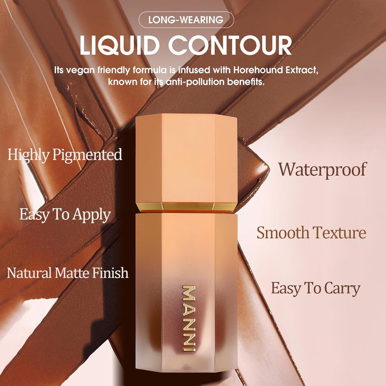 Silky Matte Cream Contour Stick in Caramel Tan