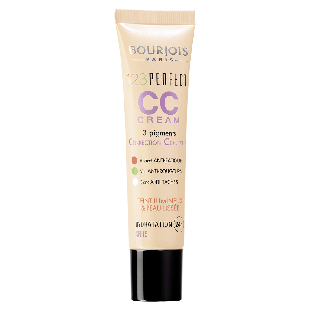 Bourjois Flawless Radiance CC Cream in Light Beige, Colour Correcting and UV Protective, 3ml