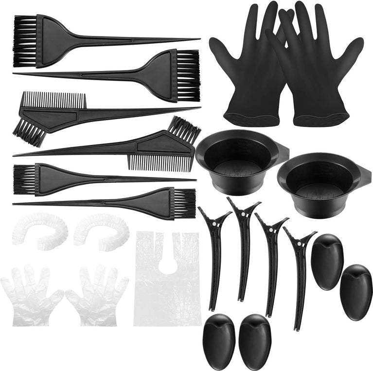 DIY Salon-Style Hair Dye and Bleach Kit with Reusable Tools