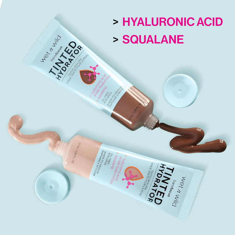 Wet 'n' Wild Hydrating Tinted Moisturizer with Buildable Coverage and Semi-Matte Finish
