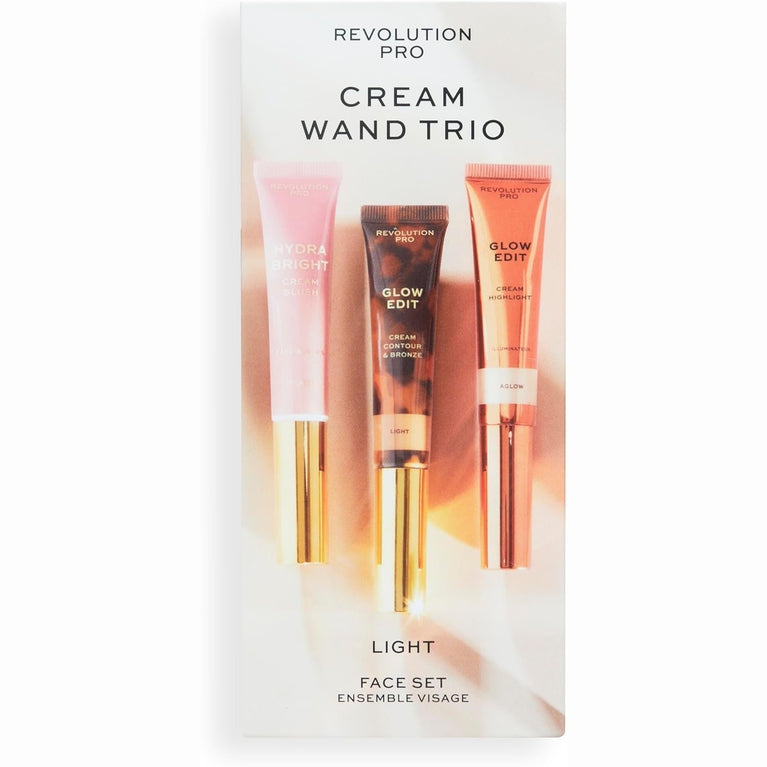 Radiant Glow Vegan Cream Wand Trio Set by Revolution Pro