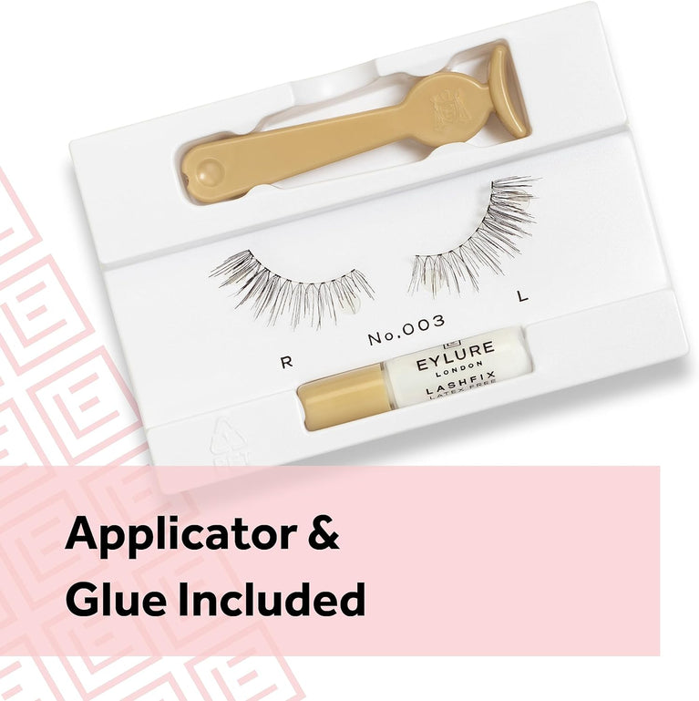 Eylure Reusable and Lightweight 3/4 Length No. 003 Contact Lens Friendly False Lashes