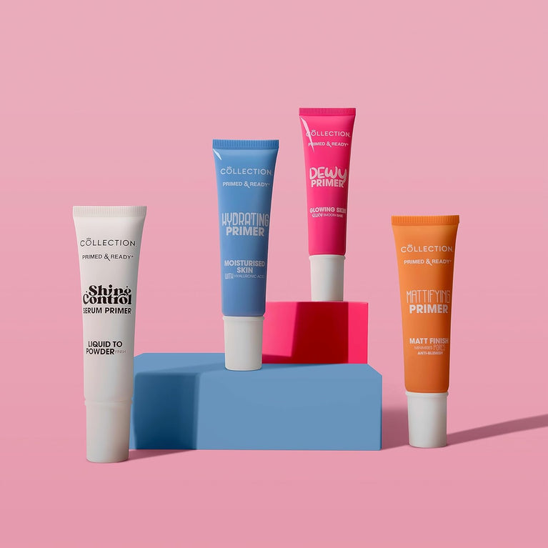 Flawless Finish Vegan Matte Primer - Collection Cosmetics Primed and Ready 25ml Pore Minimiser