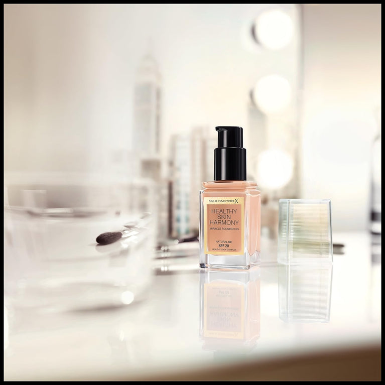 Max Factor 24H Hydrating & Matte Finish Foundation with SPF 20 in 85 Caramel, 30 ml