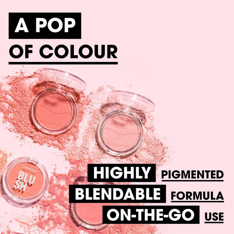 Radiant Rose Vegan Blusher Powder for Seamless Glow 4g